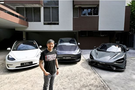 Mục tiêu về ô tô điện của Singapore gặp trở ngại vì dân giàu có mê siêu xe cuồng nhiệt