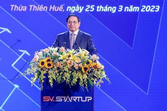 Thủ tướng Phạm Minh Chính: Khát vọng là động lực thôi thúc thế hệ trẻ khởi nghiệp, đổi mới sáng tạo