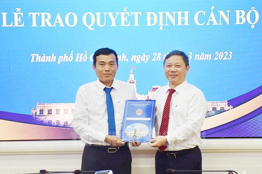 Ông Võ Minh Thành giữ chức Phó giám đốc Sở Thông tin – Truyền thông TP.HCM
