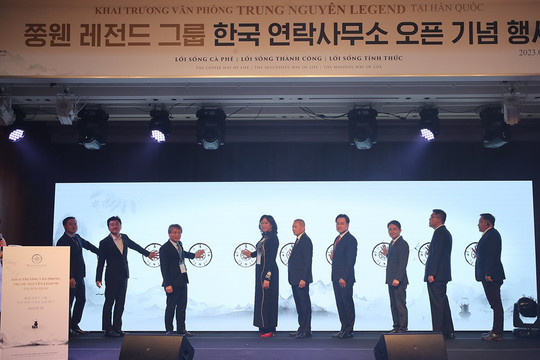 Trung Nguyên Legend: Chính thức mở văn phòng đại diện tại Hàn Quốc
