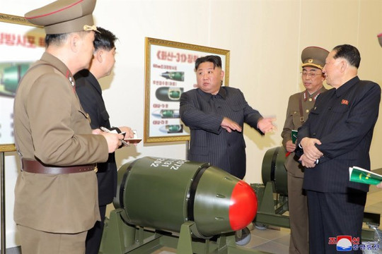 Triều Tiên trình làng đầu đạn hạt nhân để chuẩn bị cho một cuộc thử hạt nhân?