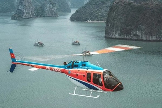 Trực thăng Bell 505 rơi ở vịnh Hạ Long là tai nạn mức A