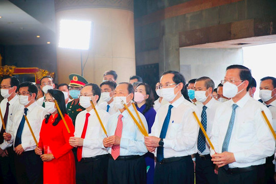 TP.HCM tổ chức lễ Giỗ tổ Hùng Vương năm Quý Mão 2023