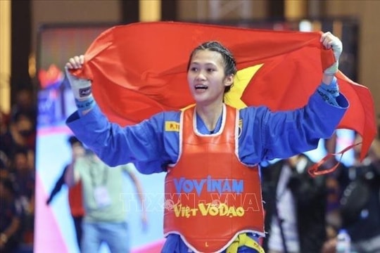 SEA Games 32: Vovinam mang tấm HCV thứ 12 và 13 cho đoàn thể thao Việt Nam