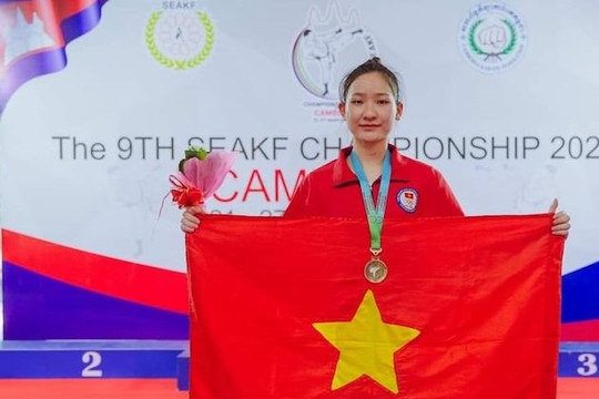 SEA Games 32: Karate lại lập cú đúp HCV cho Việt Nam