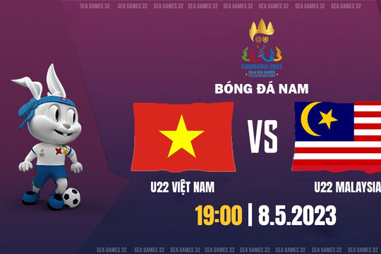 Thắng Malaysia 2-1, U.22 Việt Nam vào bán kết SEA Games 32