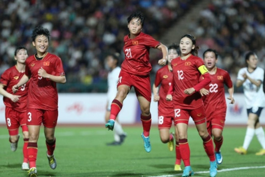 Đội bóng đá nữ Việt Nam bảo vệ thành công HCV SEA Games