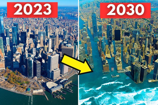 Thành phố New York đang "chìm" vì xây nhiều cao ốc và nỗi lo cho chúng ta