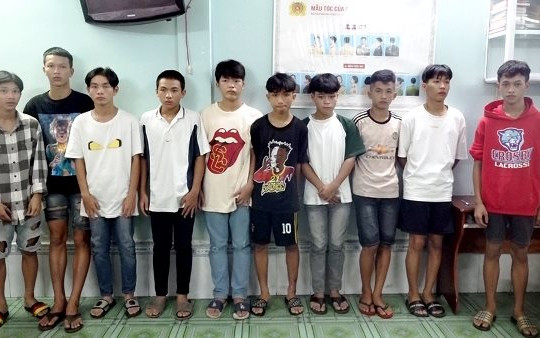 Ngăn chặn kịp thời vụ hỗn chiến giữa 2 nhóm thanh thiếu niên ở An Giang