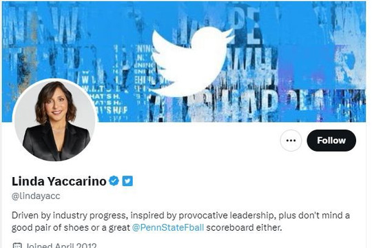 Elon Musk không còn làm CEO Twitter, Linda Yaccarino đảm nhận nhiệm vụ khó khăn