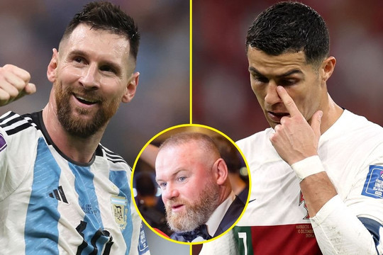 Bình luận của Rooney về việc Messi gia nhập Inter Miami có thể khiến Ronaldo khó chịu