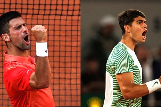 Cuộc chiến chuyển giao thế hệ giữa 2 tay vợt Novak Djokovic và Carlos Alcaraz 