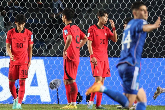 U.20 Hàn Quốc kết thúc giấc mơ tại giải thế giới