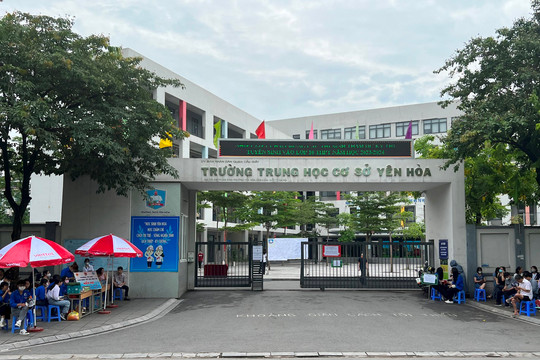 Gần 105.000 thí sinh làm thủ tục dự thi vào lớp 10 tại Hà Nội