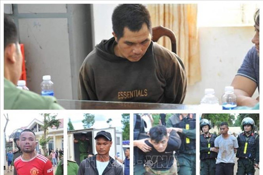 Vụ dùng súng tấn công trụ sở xã tại Đắk Lắk: Đã bắt giữ 22 đối tượng
