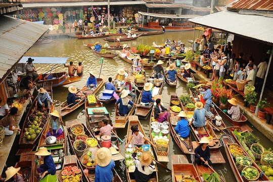 Chợ nổi - Bài 3: Chợ nổi ở các nước Đông Nam Á
