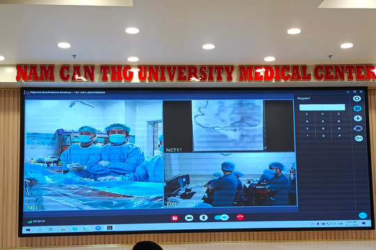 Bệnh viện Đại học Nam Cần Thơ tiếp nhận chuyển giao kỹ thuật can thiệp tim mạch từ Bệnh viện Chợ Rẫy