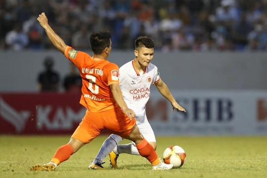 CAHN FC thua trong ngày Quang Hải và Filip Nguyễn ra mắt, HAGL ngậm ngùi xuống nhóm đá trụ hạng