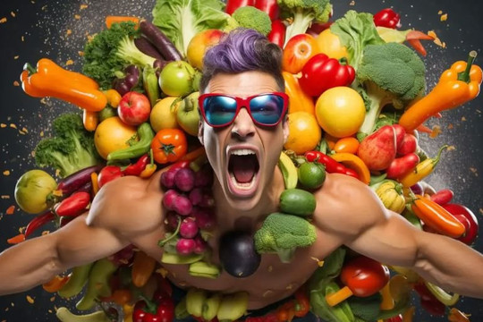 Vì sao ăn rau quả càng sặc sỡ thì càng có lợi cho mắt?