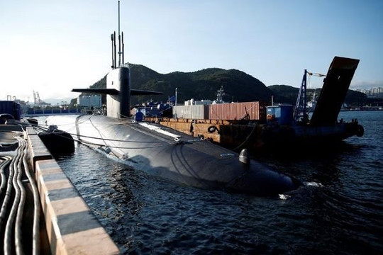 Thêm tàu ngầm hạt nhân Mỹ đến Hàn Quốc