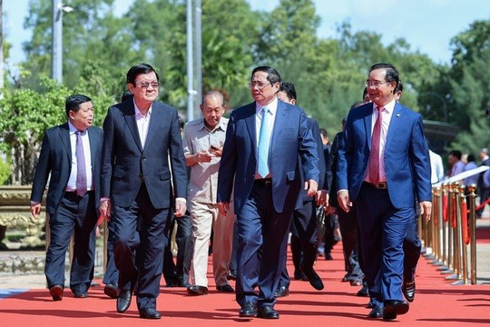 Thủ tướng Phạm Minh Chính dự Hội nghị công bố Quy hoạch và xúc tiến đầu tư tỉnh Long An