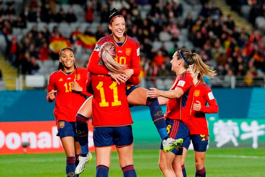 World Cup nữ 2023: Nhật và Tây Ban Nha là 2 đội đầu tiên vượt vòng bảng