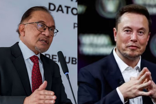Thủ tướng Malaysia: 'Tôi không đề nghị được nói chuyện với Elon Musk mà ngược lại'