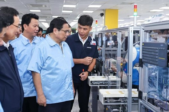 Thủ tướng mong muốn có lãnh đạo người Việt tại Tập đoàn Samsung
