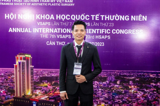 Bác sĩ Viện Thẩm Mỹ SIAM Thailand báo cáo thành công tại Hội nghị khoa học quốc tế