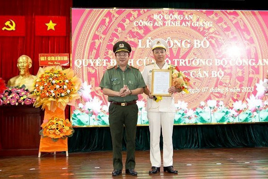 Đại tá Nguyễn Thanh Hà được điều làm Phó giám đốc Công an tỉnh An Giang