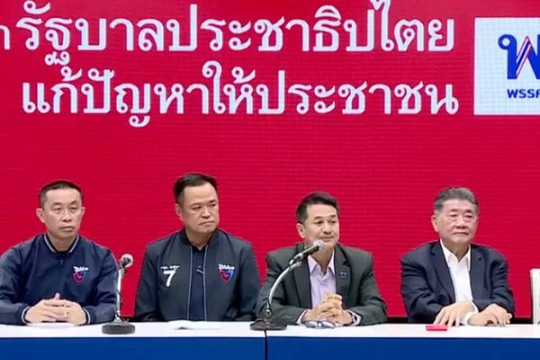 Pheu Thai lập liên minh mới với đảng được quân đội hậu thuẫn