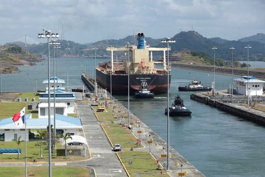 Kênh đào Panama giới hạn số tàu di chuyển qua vì hạn hán