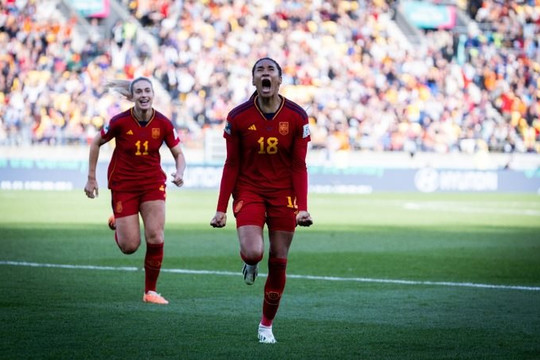 Tây Ban Nha vượt qua á quân Hà Lan, ghi tên vào bán kết World Cup nữ