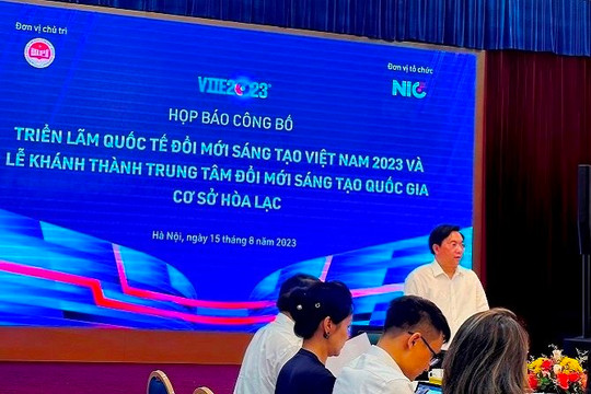 Nhiều sản phẩm công nghệ mới sẽ có mặt tại Triển lãm quốc tế đổi mới sáng tạo Việt Nam 2023