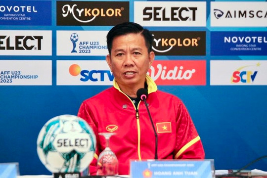 HLV Hoàng Anh Tuấn đặt mục tiêu lọt vào trận chung kết U.23 Đông Nam Á
