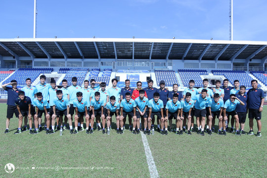 HLV Hoàng Anh Tuấn chốt danh sách đội tuyển dự giải U.23 Đông Nam Á