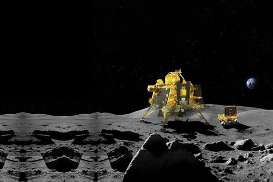 Tàu Chandrayaan-3 của Ấn Độ đáp thành công xuống Mặt trăng