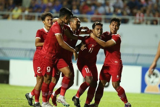 Indonesia bất ngờ là đối thủ của U.23 Việt Nam tại chung kết U.23 Đông Nam Á