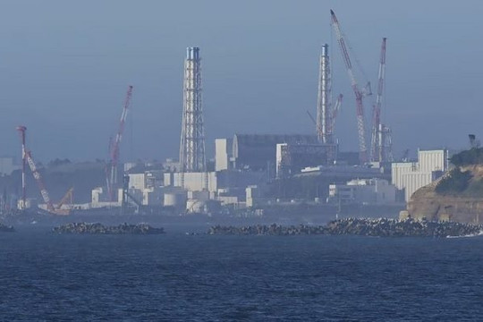 Nhật chính thức xả nước thải nhà máy điện hạt nhân