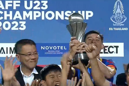 Việt Nam bảo vệ thành công chức vô địch giải U.23 Đông Nam Á