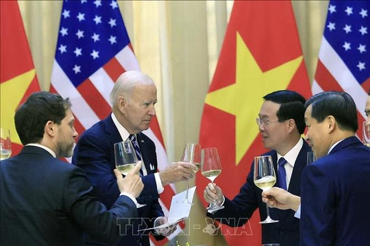 Tổng thống Biden lẩy Kiều trong buổi chiêu đãi trọng thể của Chủ tịch nước Võ Văn Thưởng