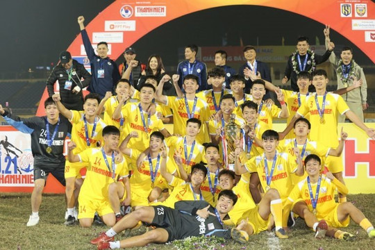 Sứ mệnh của giải U.21 quốc gia: Giúp bóng đá Việt Nam xây chắc từ móng 
