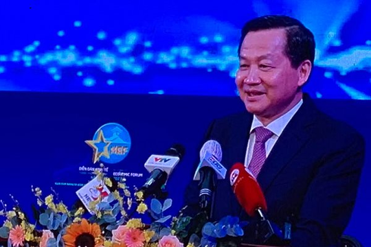 Phó thủ tướng Lê Minh Khái: Cần tận dụng tốt cơ hội kết nối và hợp tác