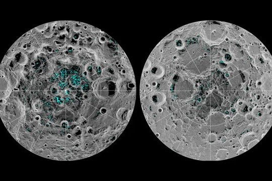 Nước đóng băng trên mặt trăng ‘trẻ tuổi’ hơn ước tính trước đây