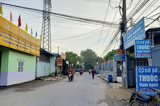 Khoảng 700 căn nhà không phép nằm trong phạm vi cao tốc Biên Hòa - Vũng Tàu