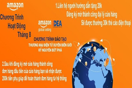 Cảnh báo chiêu lừa: Giả mạo Amazon Việt Nam, tuyển nhân viên trả 20 triệu đồng