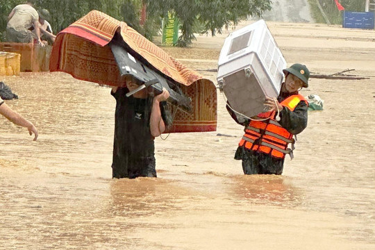 Nghệ An: Hơn 1.100 ngôi nhà bị ngập, hôm nay vẫn có mưa lớn