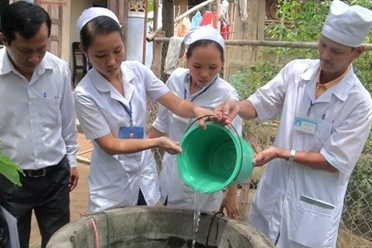 Bộ Y tế chỉ đạo bảo đảm nước sạch, phòng chống dịch khi bão lũ