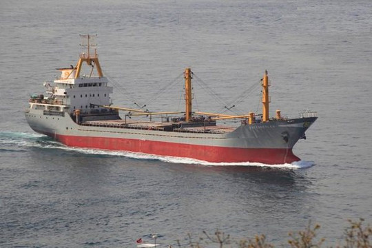Tàu hàng Thổ Nhĩ Kỳ trúng thủy lôi trên Biển Đen
