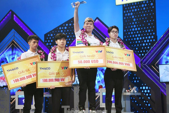 Lê Xuân Mạnh vô địch 'Đường lên đỉnh Olympia' với giải thưởng 50.000 USD